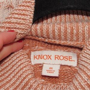 Knox Rose Cotton Blend Turtleneck Sweater